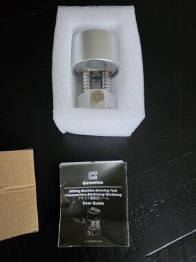 Silver Milling Machine Drawing Tool - Silver